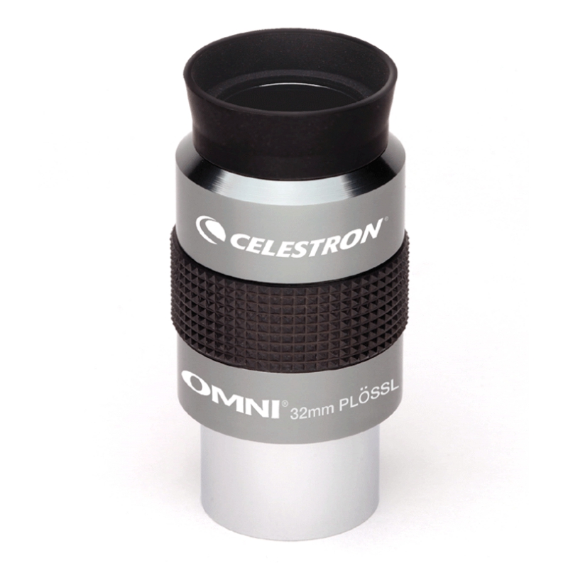 Oculaire Télescope Plossl 32mm 1.25" - Champ Large 52°, Entièrement Traité, Filetage Pour Filtres