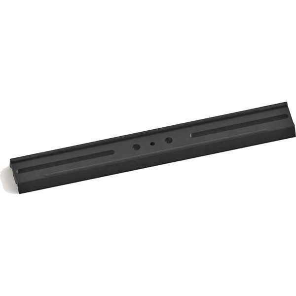 Queue d'aronde mâle type Vixen long. 300mm noire av. trous oblongs - TSOptics