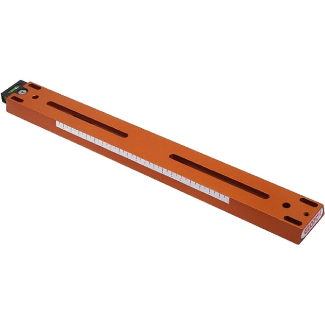 Queue d'aronde mâle type Vixen long. 340mm orange - Geoptik