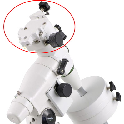Platine queue d'aronde femelle type Vixen pour NEQ5 - Sky-Watcher