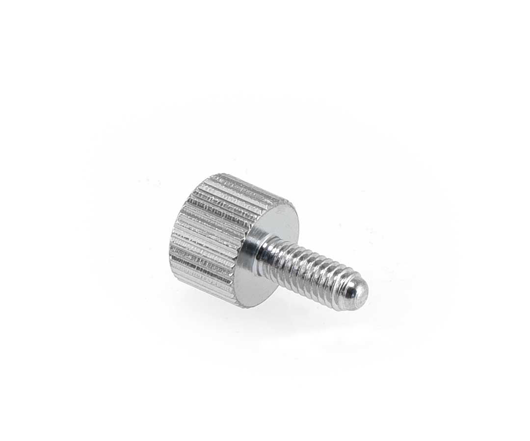 Vis de serrage moletée M4x10 en acier inox pour porte-oculaires ou embase chercheur - PierroAstro