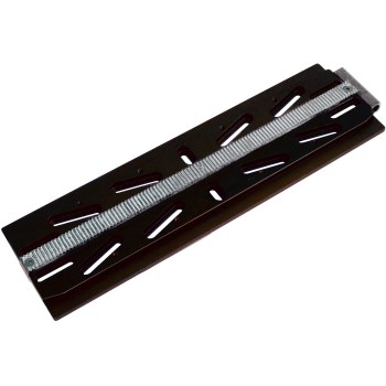 Queue d'aronde mâle Losamandy long. 340mm noire avec crémaillère - Geoptik