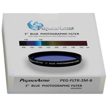 Filtre photo Bleu - coulant 50,80mm (M48) - PegasusAstro