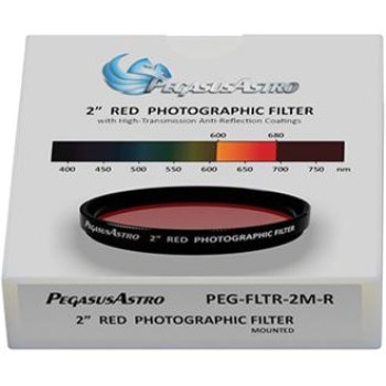 Filtre photo Rouge coulant 50,80mm (M48) - PegasusAstro