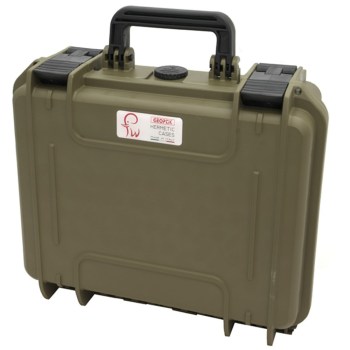 Valise de transport Elephant 30 x 22,5 x 13,5 cm Vert - Geoptik