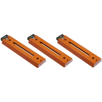Lot de 3 Queues d'arondes mâles Vixen long. 170mm oranges - Geoptik