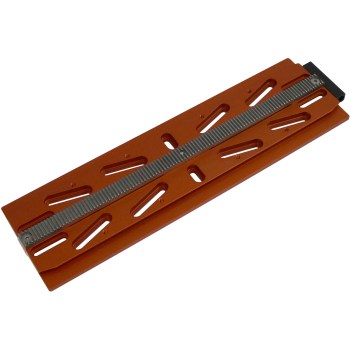 Queue d'aronde mâle Losamandy long. 450mm avec crémaillère orange - Geoptik