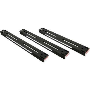 Lot de 3 Queues d'arondes mâles Vixen long. 340mm noires - Geoptik