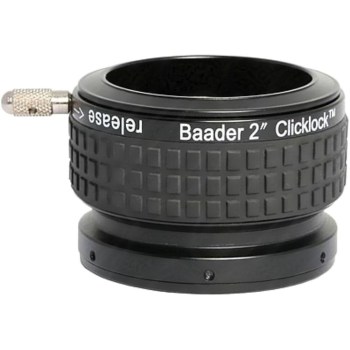 Porte-oculaires coulant 50,80mm auto-centreur ClickLock pour Schmidt-Cassegrain 2'' - Baader