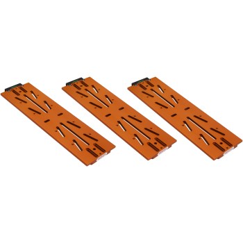 Lot de 3 Queues d'arondes mâles Losamandy long. 340mm oranges - Geoptik