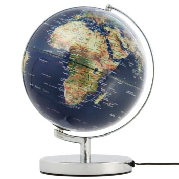 Globe terrestre Terra Light Ø250mm Couleurs Originales - Troika
