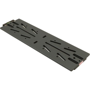 Queue d'aronde mâle Losamandy long. 340mm finition carbone - Geoptik