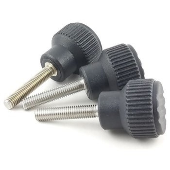 Lot de 3 vis de collimation moletées pour Newton M5x25mm (poussantes) - PierroAstro