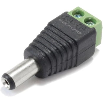 Adaptateur Jack 5.5/2.1mm mâle vers Borniers à Vis - PierroAstro