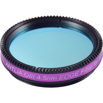 Filtre photo mono-bande OIII  4,5nm EDGE - coulant 31,75mm (M28) - Antlia