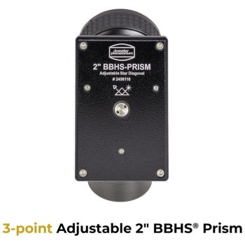 Renvoi coudé à prisme réglable 2'' BBHS Baader - platine de réglage 3 points