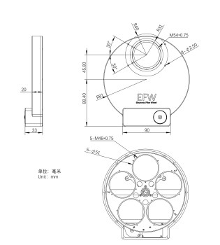 EFW2X5-Mechanical-drawing1