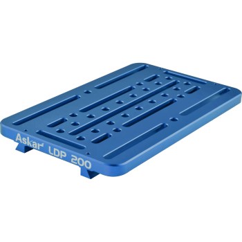 Queue d'aronde mâle type Losmandy long.  200mm bleue - Askar