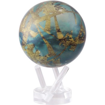 Globe terrestre noir et cuivre - CBE - MOVA Globes