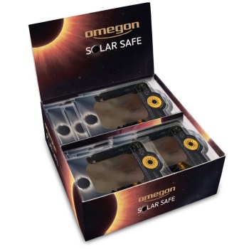 Présentoir de 50 filtres Omegon Solar Safe Easy Cam - vue ouverte