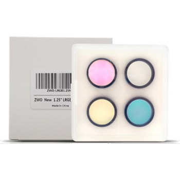 Lot de 4 filtres photo LRVB - coulant 31,75mm (M28) pour ASI1600MM-P - ZWO