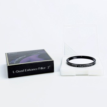 Filtre Optolong L-Quad Enhance - boîte et boîtier de rangement