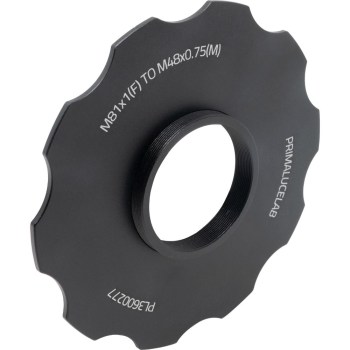Bague adaptatrice M81 vers M48 avec bague d'arrêt pour ESATTO 3'' et ARCO 3'' - PrimaLuceLab