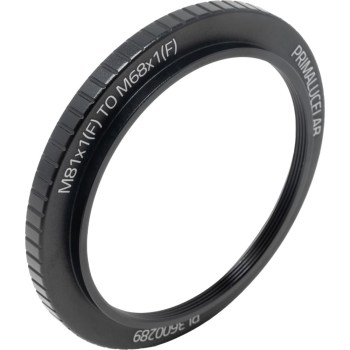 Bague adaptatrice M81 vers M68 femelle pour ESATTO 3'' et ARCO 3'' - PrimaLuceLab