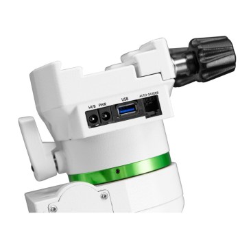 HEQ5-R Pro : ports HUB, PWR, USB et autoguidage de la queue d'aronde - Sky-Watcher