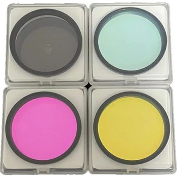 Lot de 4 filtres photo LRVB - coulant 50,80mm (M48) - TSOptics