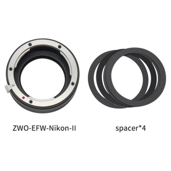Contenu du colis de la bague EFW vers Nikon