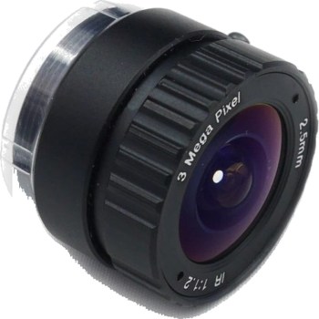 Objectif fish-eye 2,5mm - ZWO