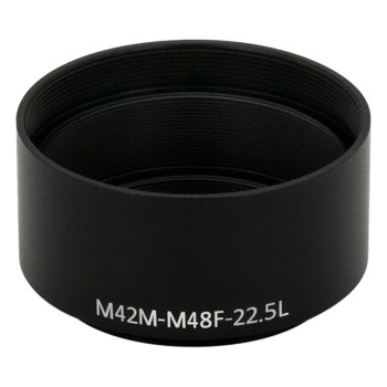 Bague adaptatrice M48 femelle vers T2 mâle tirage 22,5mm - ZWO