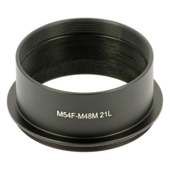 Bague allonge 21 mm vue de trois quarts