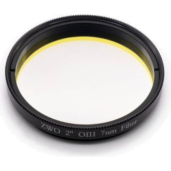 Filtre photo mono-bande OIII 7nm - coulant 50,80mm (M48) - ZWO