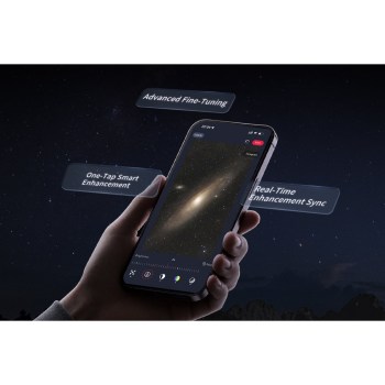 Seestar S50 Pro, traitement de l'image dans l'application