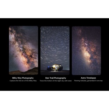 Seestar S50 Pro, trois modes de photographie du ciel