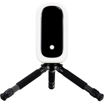 Télescope intelligent Seestar S50 Pro ZWO sur son trépied, vue de face