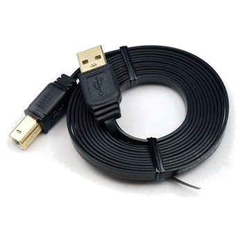 Câble USB 2.0 plat ZWO, connecteurs dorés