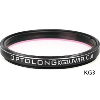 Filtre photo anti-Infrarouges IF/UV/IR-Cut KG3 - coulant 50,80mm (M48) - Optolong