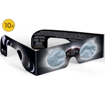 Paire de lunettes solaires ''Eclipse de Soleil''   (10 pièces) OD 5.0 AstroSolar Design Noir - Baader