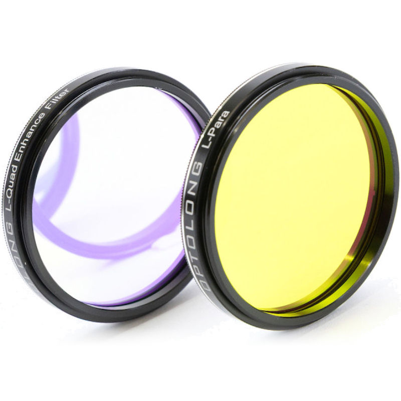 Lot de 2 filtres L-Quad + L-Para F/2 - coulant 50,80mm (M48) - Optolong