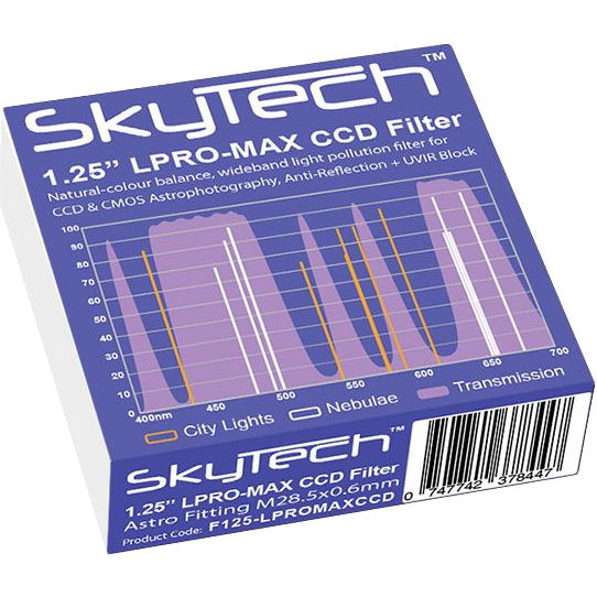 Filtre photo multi-bande L-PRO-Max (LPS) F/2 - coulant 31,75mm (M28) - SkyTech