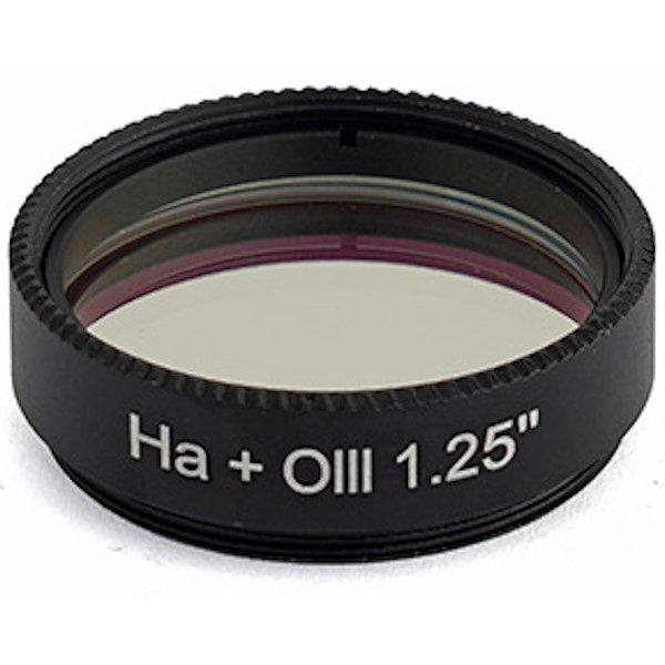 Filtre photo tri-bande Hα (H-alpha)-Hβ (H-bêta)-OIII - coulant 31,75mm (M28) - TSOptics