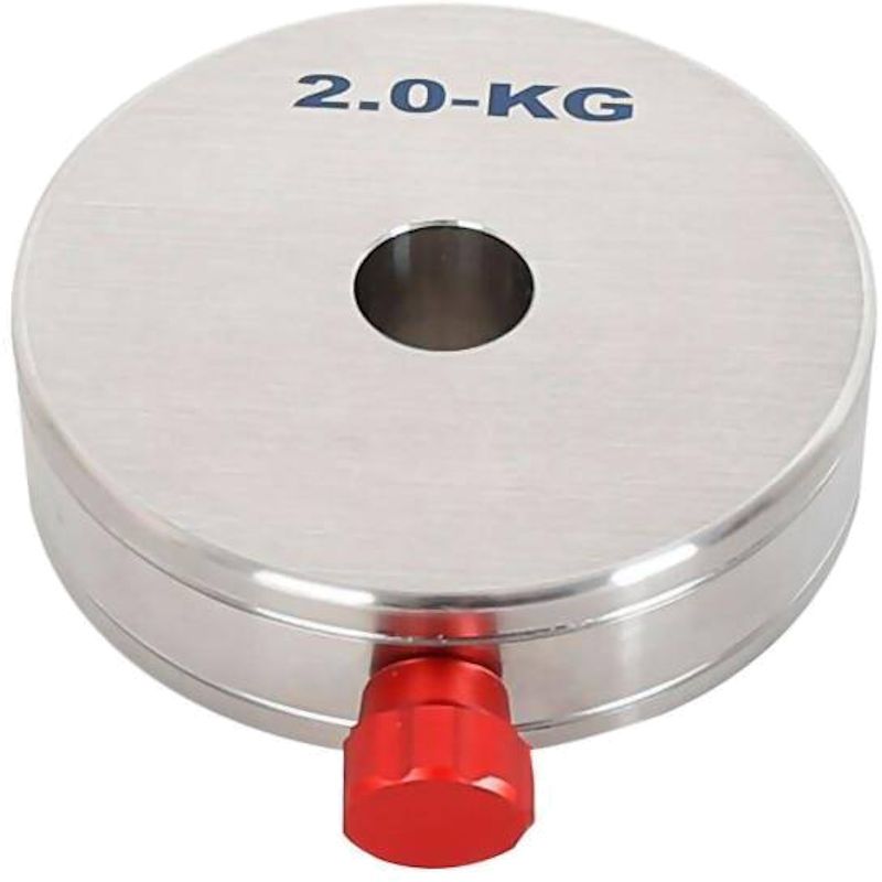 Contrepoids de  2,0kg - Ø 20mm en acier Inox - TSOptics