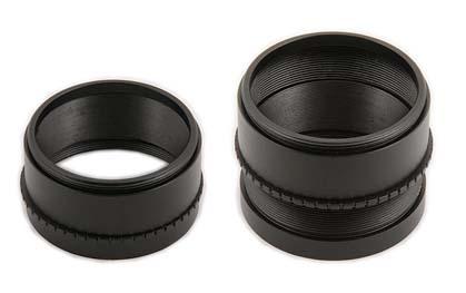 Tube allonge vissant T2 m/f long. variable 20,5 à 30mm - TSOptics