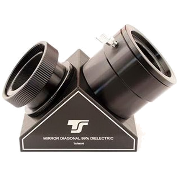 Renvoi coudé à miroir diélectrique (99%) coulant 50,80mm pour Schmidt-Cassegrain 2'' (Quartz) - TSOptics