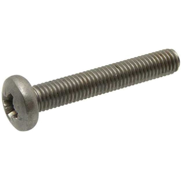 5-50pcs M3 M4 M5 M6 noir 304 acier inoxydable vis à tête bombée croix encastrée grand boulon à tête ronde plate (Color : 10pcs M4x25mm